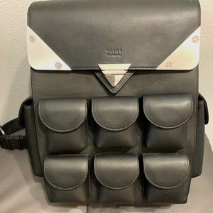 Valas Los Angeles Voyager Black Backpack